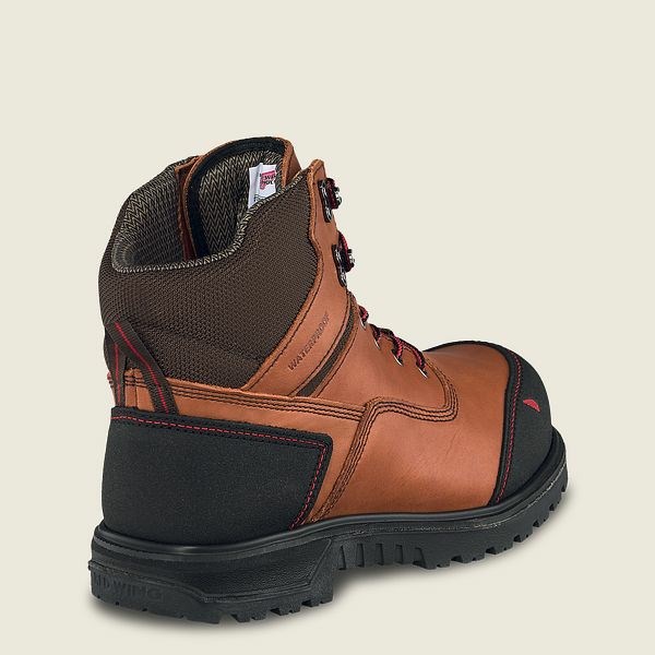 Bottes De Sécurité Red Wing Brnr XP 6-inch Imperméables Homme Noir | IFR-634580