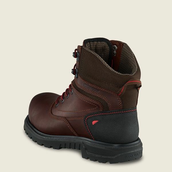 Bottes De Sécurité Red Wing Brnr XP 6-inch Imperméables Femme Noir | LSY-327108