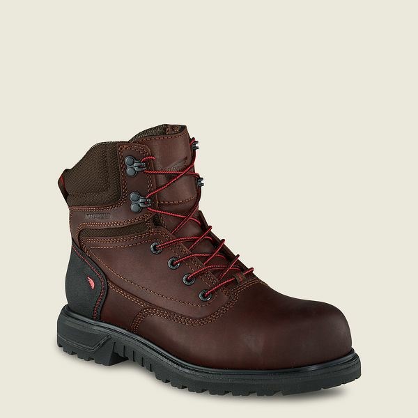 Bottes De Sécurité Red Wing Brnr XP 6-inch Imperméables Femme Noir | LSY-327108