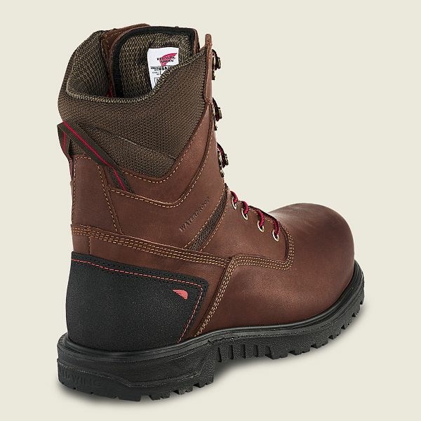 Bottes De Sécurité Red Wing Brnr XP 8-inch Imperméables CSA Homme Noir | ITN-241065