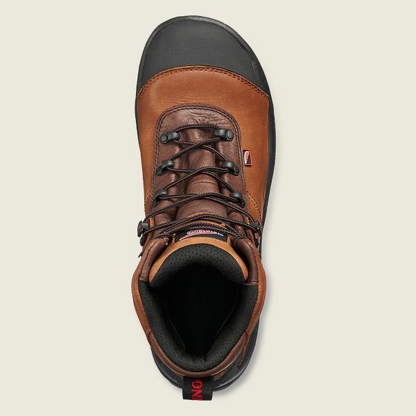 Bottes De Sécurité Red Wing Crv 6-inch Imperméables Homme Marron Noir | CFJ-260978