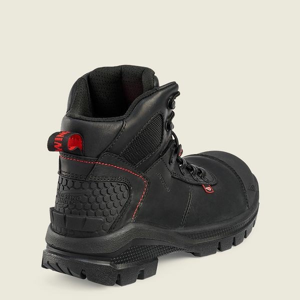 Bottes De Sécurité Red Wing Crv 6-inch Imperméables Homme Noir | WAR-165483