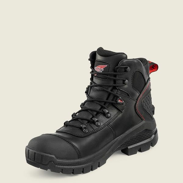 Bottes De Sécurité Red Wing Crv 6-inch Imperméables Homme Noir | WAR-165483