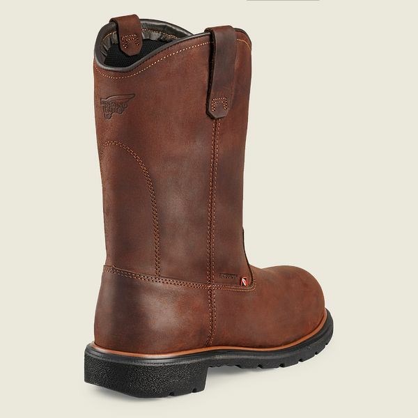 Bottes De Sécurité Red Wing DynaForce 11-inch Imperméables Pull-On Boot Homme Marron | MPL-159276