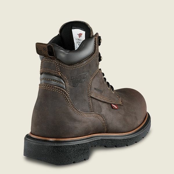 Bottes De Sécurité Red Wing DynaForce 6-inch Insulated, Imperméables Homme Marron | DFP-958712