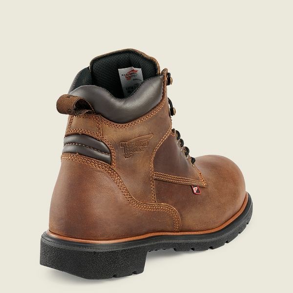 Bottes De Sécurité Red Wing DynaForce 6-inch Homme Marron | GPW-739408