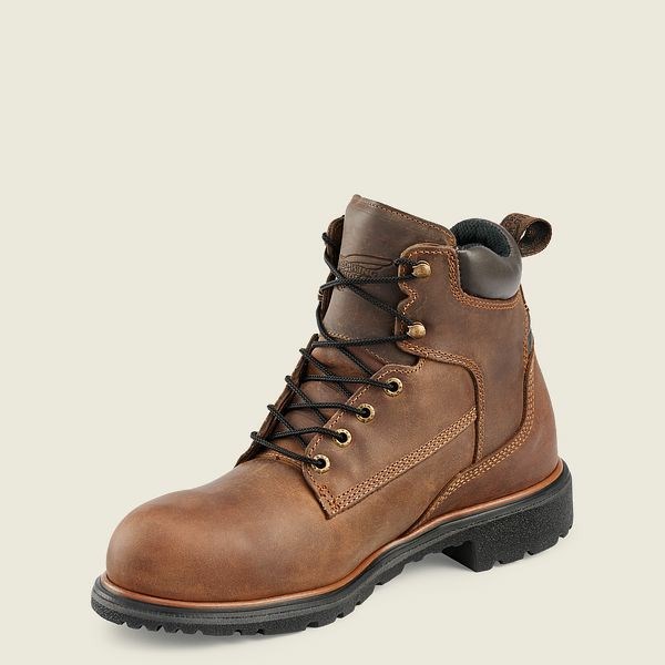 Bottes De Sécurité Red Wing DynaForce 6-inch Homme Marron | GPW-739408