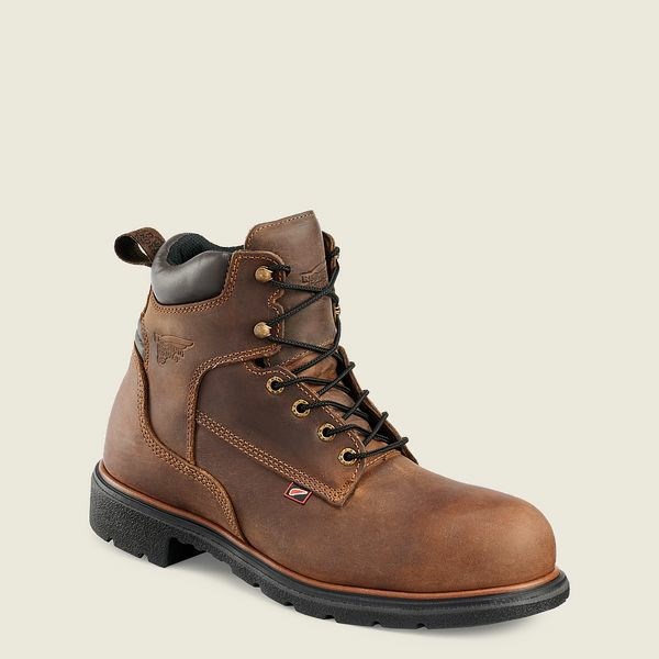 Bottes De Sécurité Red Wing DynaForce 6-inch Homme Marron | GPW-739408