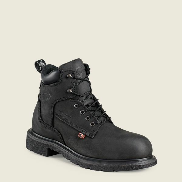 Bottes De Sécurité Red Wing DynaForce 6-inch Imperméables Homme Noir | LKM-514732