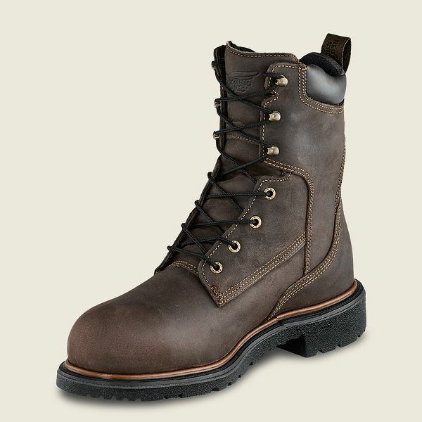 Bottes De Sécurité Red Wing DynaForce 8-inch Insulated, Imperméables Homme Marron | KCB-084129