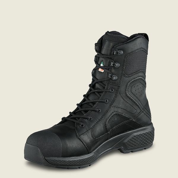 Bottes De Sécurité Red Wing Exos Lite 8-inch Imperméables, CSA Homme Noir | SPF-305671