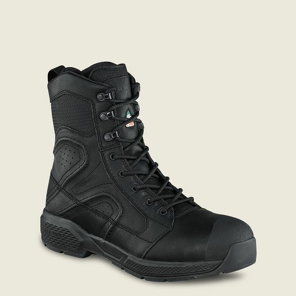 Bottes De Sécurité Red Wing Exos Lite 8-inch Imperméables, CSA Homme Noir | SPF-305671