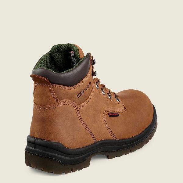 Bottes De Sécurité Red Wing King Embout 6-inch Homme Marron | ALF-032514