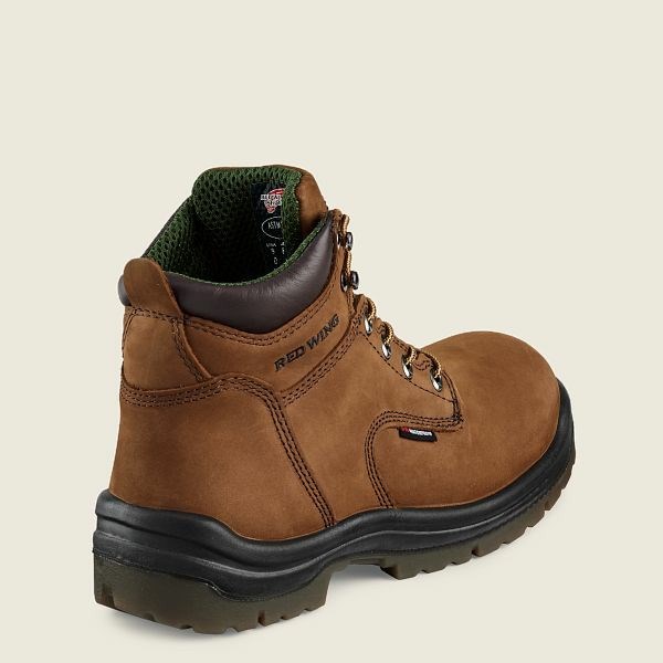 Bottes De Sécurité Red Wing King Embout 6-inch Imperméables Homme Marron | LHX-172950