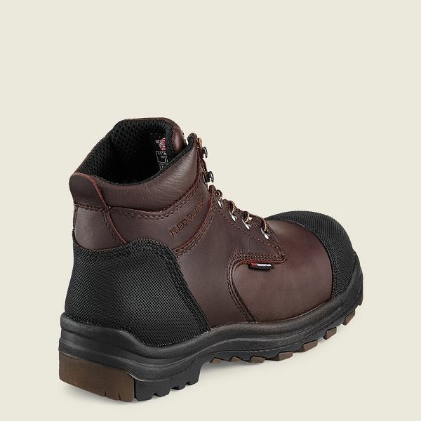 Bottes De Sécurité Red Wing King Embout 6-inch Imperméables CSA Homme Marron Noir | PSH-846013