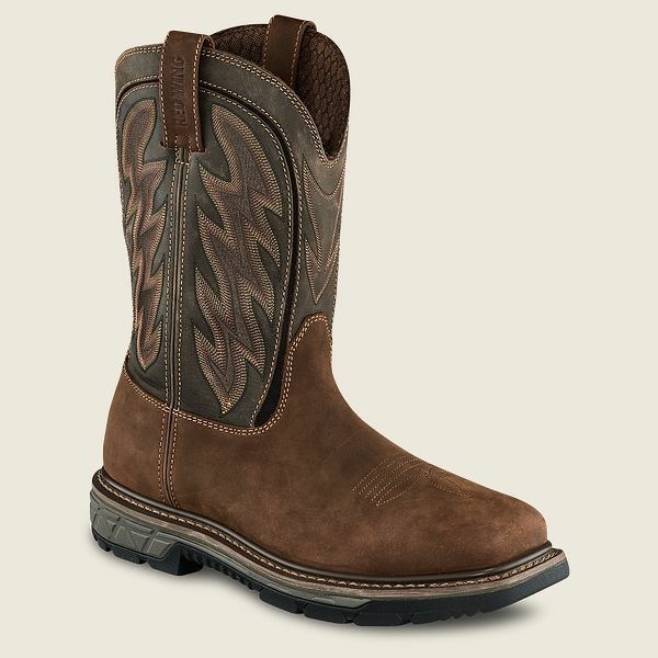 Bottes De Sécurité Red Wing Rio Flex 11-inch Imperméables, Pull-On Boot Homme Grise Clair | IUE-968327