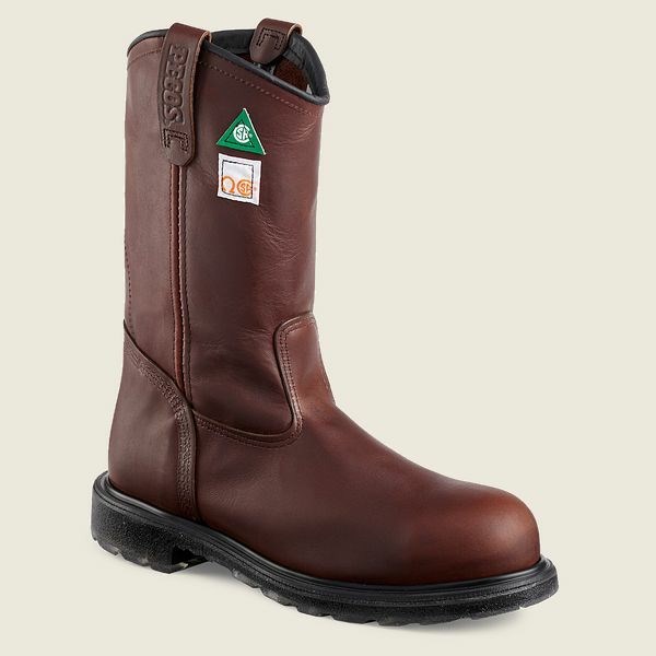 Bottes De Sécurité Red Wing SuperSole 2.0 11-inch CSA Sécurité Embout Pull-On Boot Homme Marron | XFI-540398