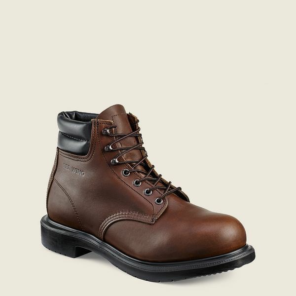 Bottes De Sécurité Red Wing SuperSole 6-inch Homme Marron | NMO-423695