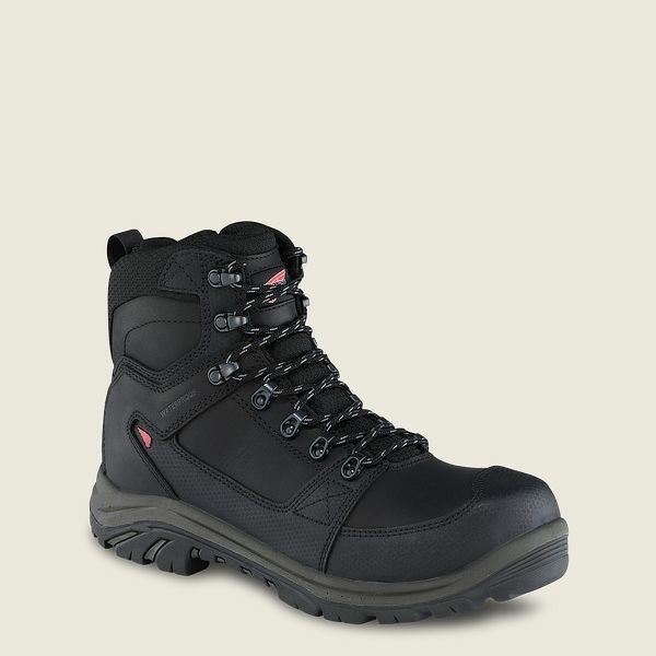 Bottes De Sécurité Red Wing Tradesman 6-inch Side-Zip Imperméables Homme Noir | BLT-714592