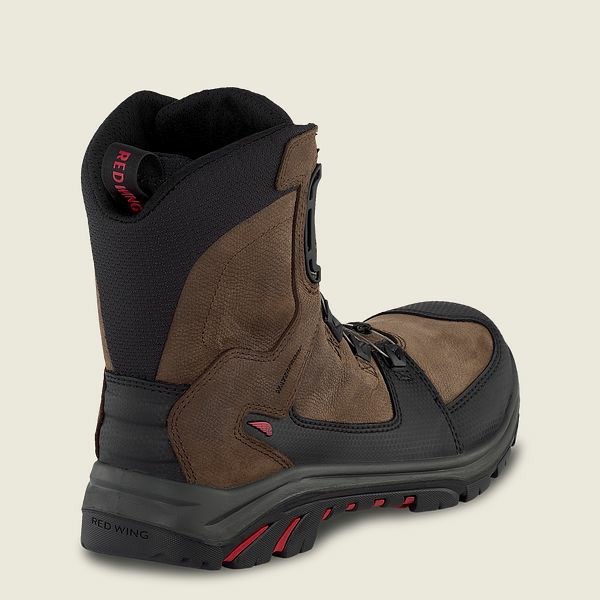 Bottes De Sécurité Red Wing Tradesman 8-inch BOA,Imperméables, CSA Homme Noir | ZLB-053697