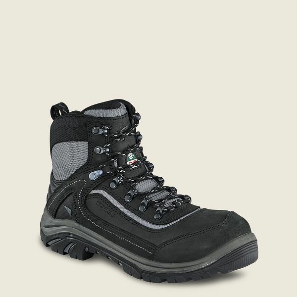 Bottes De Sécurité Red Wing Tradeswoman 6-inch Imperméables CSA Femme Noir | MCA-246851