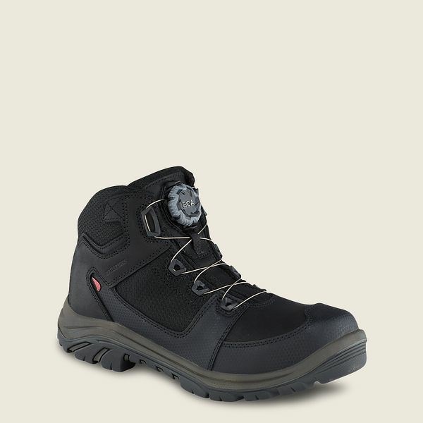 Bottes Randonnée Red Wing Tradesman 5-inch Imperméables Sécurité Embout Homme Noir | ZQR-731082