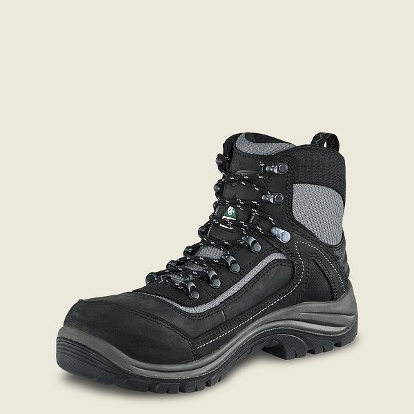 Bottes Randonnée Red Wing Tradeswoman 6-inch Imperméables CSA Sécurité Embout Femme Noir | CEX-075486