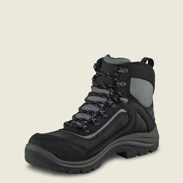 Bottes Randonnée Red Wing Tradeswoman 6-inch Imperméables Sécurité Embout Femme Noir | EZU-921380