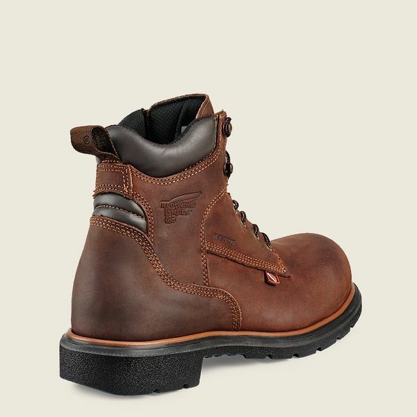 Bottes de Travail Red Wing DynaForce 6-inch Imperméables Sécurité Embout Homme Marron | OCQ-354780