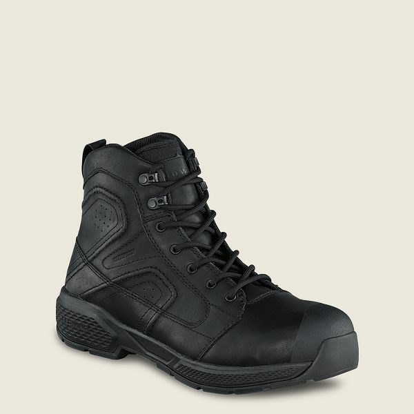 Bottes de Travail Red Wing Exos Lite 6-inch Imperméables Sécurité Embout Homme Noir | RVU-541897