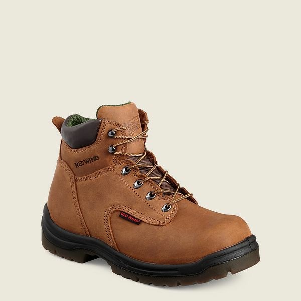 Bottes de Travail Red Wing King Embout 6-inch Sécurité Embout Homme Marron | ICS-869140