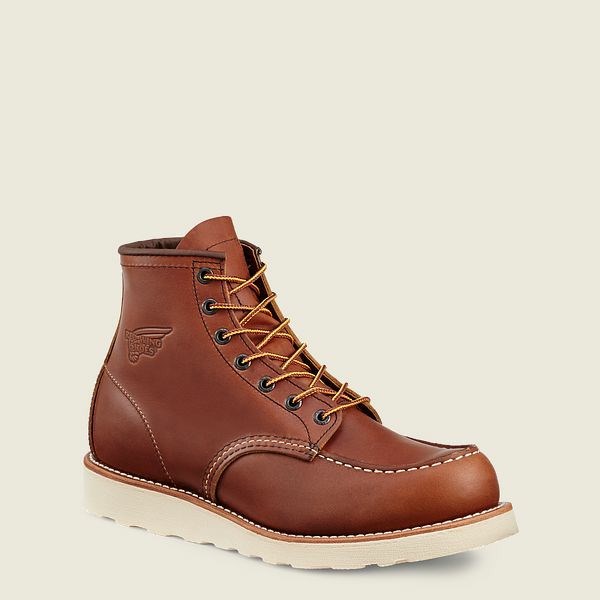 Bottes de Travail Red Wing Traction Tred 6-inch Soft Embout Homme Marron | KJB-681942