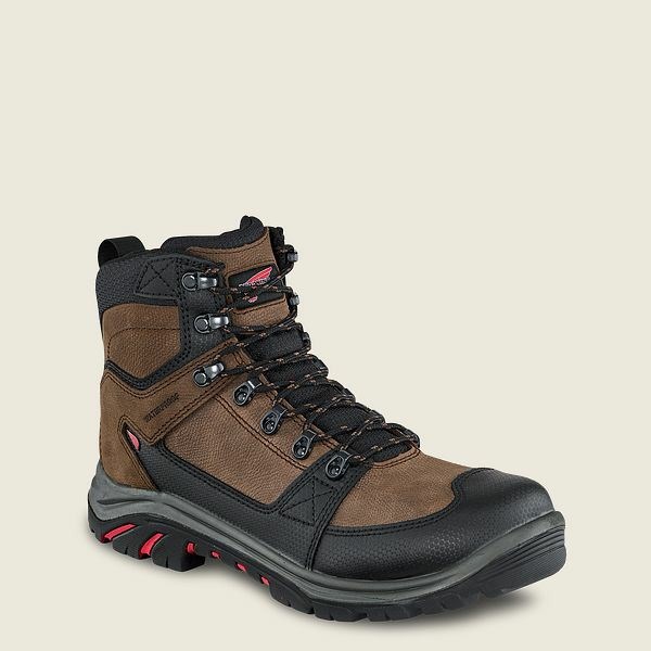 Bottes de Travail Red Wing Tradesman 6-inch Imperméables Soft Embout Homme Noir | MOG-937480