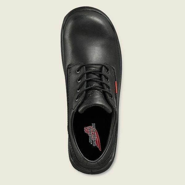 Chaussures de Travail Red Wing King Embout Sécurité Embout Oxford Homme Noir | ETX-498726