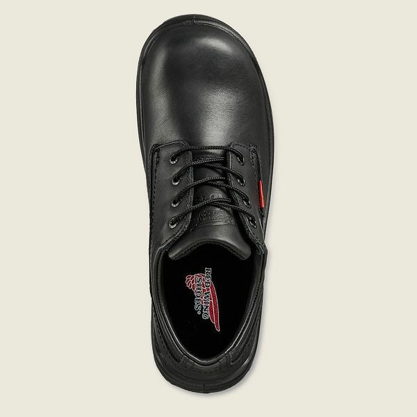 Chaussures de Travail Red Wing King Embout Soft Embout Oxford Homme Noir | YHO-203958