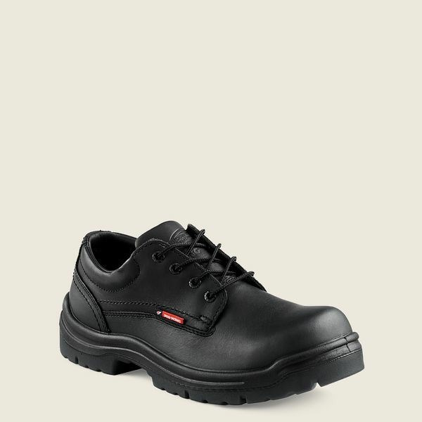 Chaussures de Travail Red Wing King Embout Soft Embout Oxford Homme Noir | YHO-203958