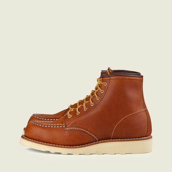 Heritage Red Wing 6-Inch Classiche Moc Corta Boot Femme Marron | HGS-749135