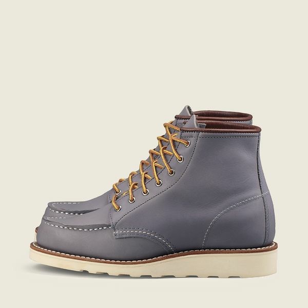 Heritage Red Wing 6-Inch Classiche Moc Corta Boot Femme Bleu Marine | ZRE-903412