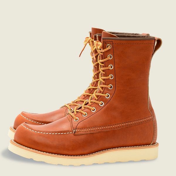 Heritage Red Wing 8-inch Classiche Moc 8-Inch Boot Homme Marron | CWD-407812