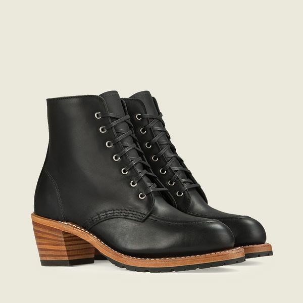 Heritage Red Wing Clara Talons Boot Femme Noir | FHK-870652