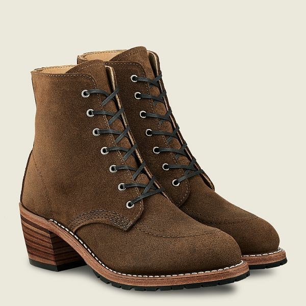 Heritage Red Wing Clara Talons Boot Femme Marron | KOX-297481