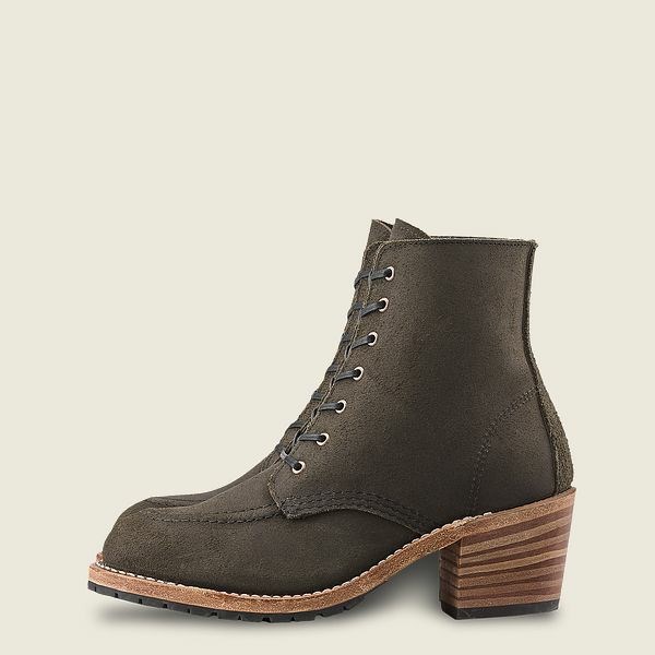 Heritage Red Wing Clara Talons Boot Femme Grise | XNB-503964