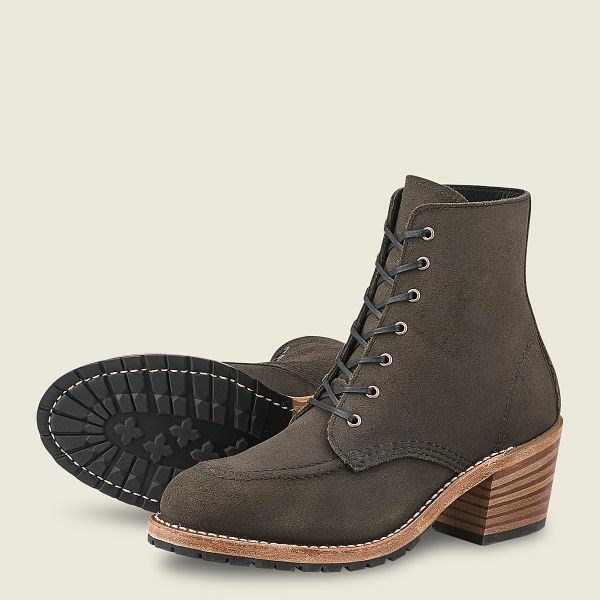 Heritage Red Wing Clara Talons Boot Femme Grise | XNB-503964