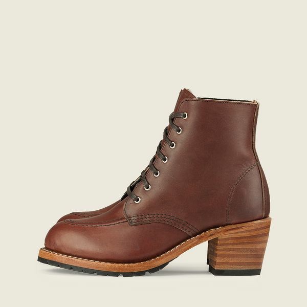 Heritage Red Wing Clara Talons Boot Femme Marron | XYQ-468193