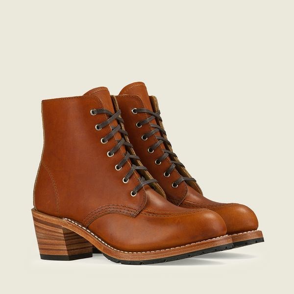 Heritage Red Wing Clara Talons Boot Femme Marron | YFU-374120