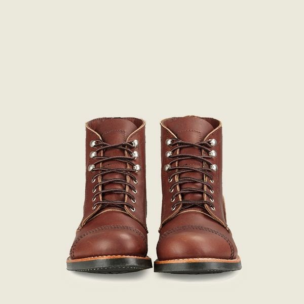 Heritage Red Wing Iron Ranger Corta Boot Femme Marron | ERO-926147