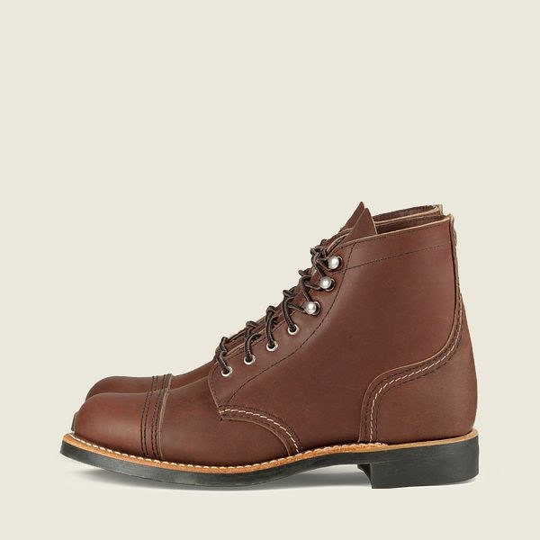 Heritage Red Wing Iron Ranger Corta Boot Femme Marron | ERO-926147