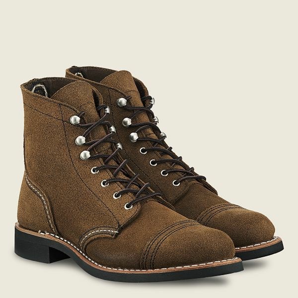 Heritage Red Wing Iron Ranger Corta Boot Femme Marron | MBI-950782