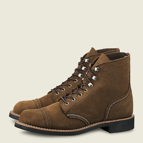 Heritage Red Wing Iron Ranger Corta Boot Femme Marron | MBI-950782