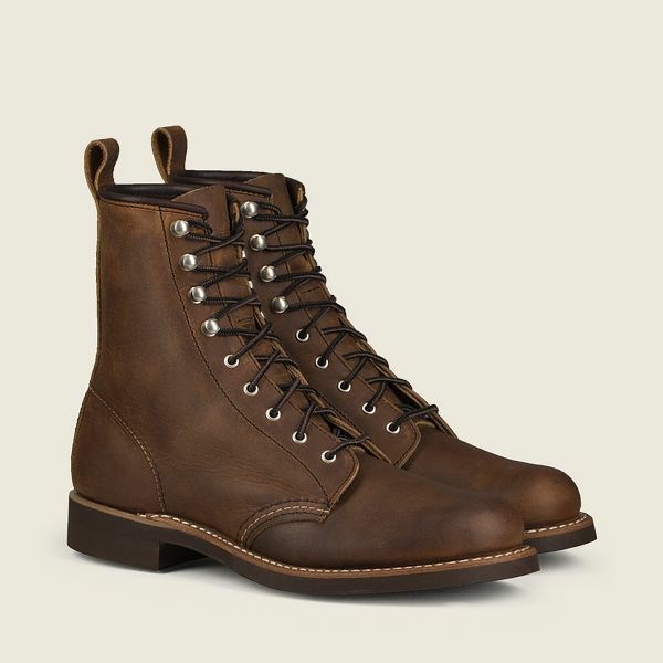 Heritage Red Wing Silversmith Corta Boot Femme Marron | OHY-127356